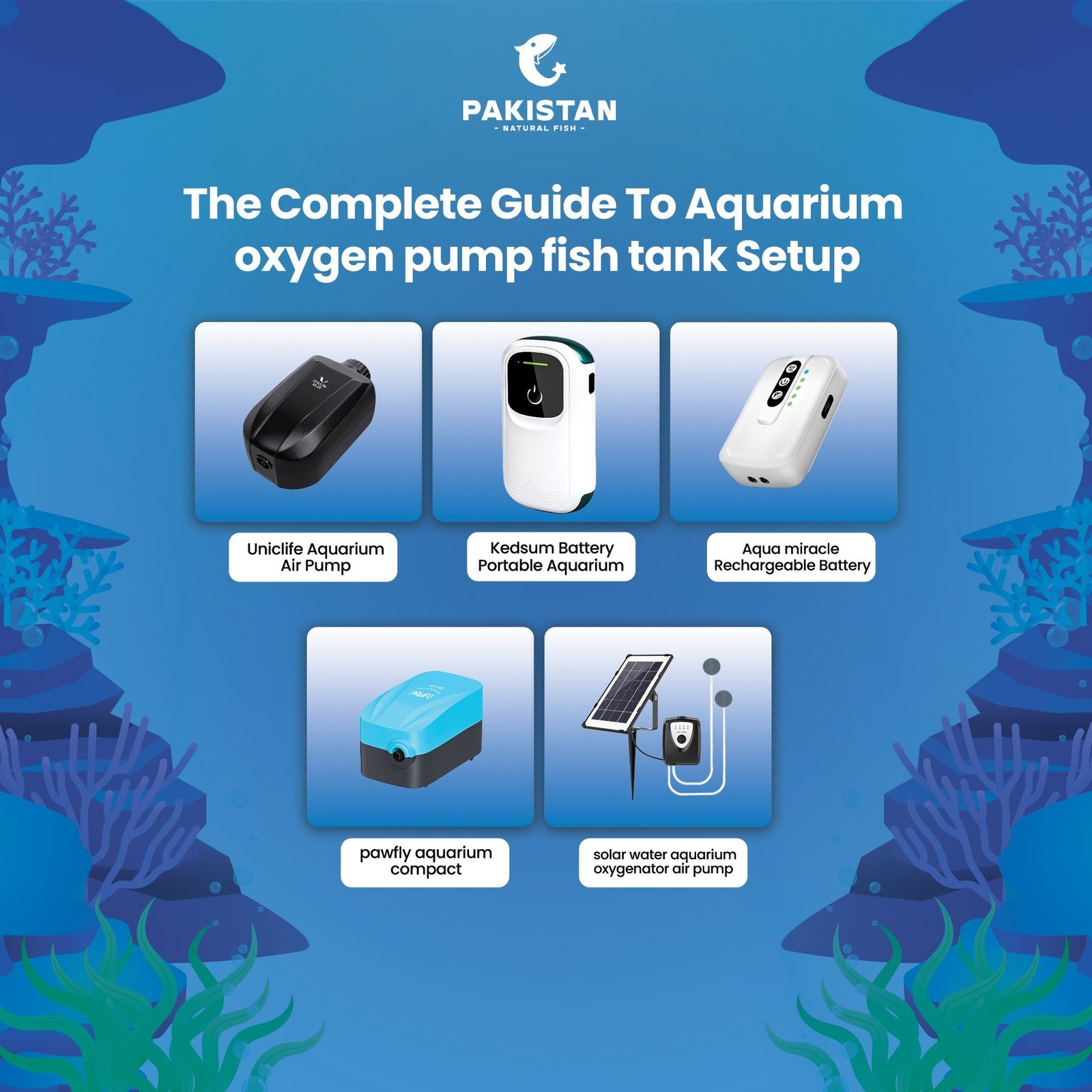 Choosing the Right Aquarium Oxygen Pump for a Healthy Fish Tank