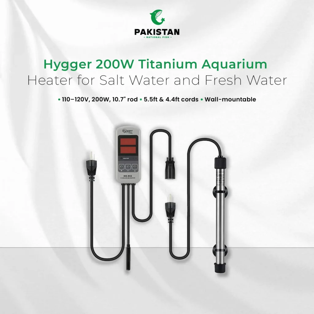 hygger titanium aquarium heater
