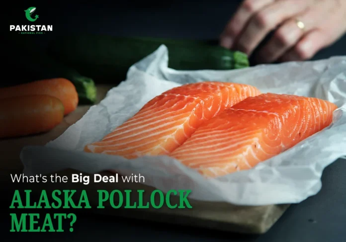 Alaska pollock meat